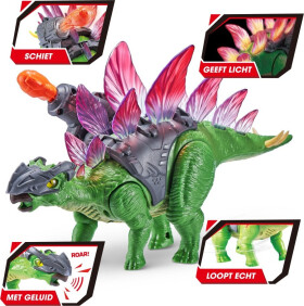Robo Alive Stegosaurus svítící ve tmě
