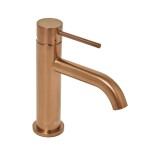 Umyvadlová baterie SAT Aurum bez výpusti broušená rose gold SATBAUR271BRG SATBAUR271BRG
