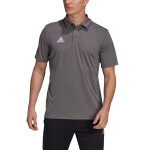Pánské polo tričko Entrada 22 M H57486 tmavě šedé - Adidas L