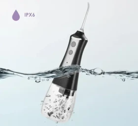 Extralink Beauty SmartLife L10 černá / Ústní sprcha / 3 režimy / 5 trysek / 300 ml / IPX6 (EX.31702)