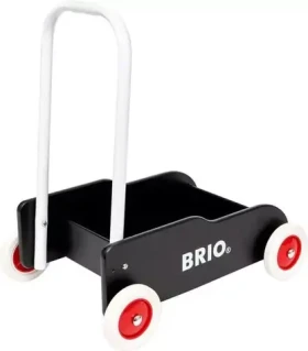 BRIO Chodítko vozík - černý