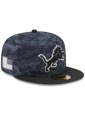New Era Pánská kšiltovka Detroit Lions NFL 2026 Salute to Service 59FIFTY Fitted Velikost: 7 1/2