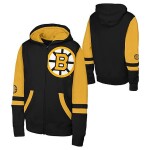 Outerstuff Dětská mikina Boston Bruins NHL Face Off Fz Flc Hd Velikost: Dětské XL (170 – 176)