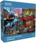 GIBSONS Puzzle Západ slunce nad Seinou