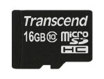 Transcend microSDHC 16GB / microSDHC / 16GB / Class 10 (TS16GUSDC10)