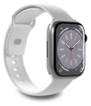 Puro ICON bílá / Řemínek pro Apple Watch / 38/40/41 mm / Silikon (PUICNAW40WHI)