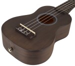 Cascha HH 3969 Soprano Ukulele Bundle Black