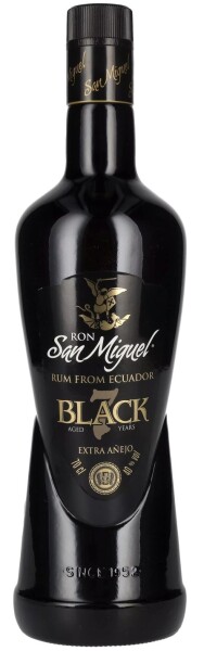 San Miguel Black 7y 0.7L 40% (holá láhev)