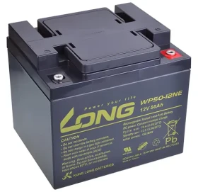 Long WP50-12NE / Olověný akumulátor / 12V / 50Ah / AGM DeepCycle / konektor M6 (PBLO-12V050-F8AD)