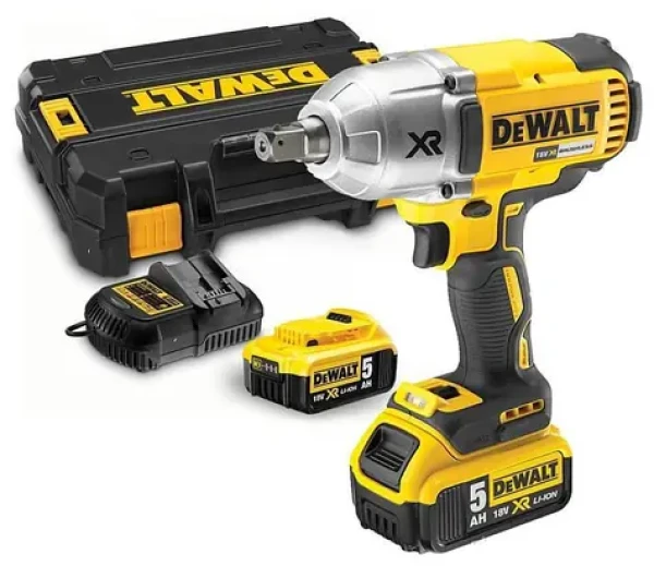 DeWalt DCF899P2 / Aku rázový utahovák s bezuhlíkovým motorem a 3 převodovými stupni / 18V XR / 2x 5.0Ah (DCF899P2-QW)