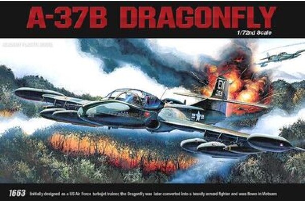 Academy Model Kit letadlo 12461 A 37B CF 36 12461 1:72