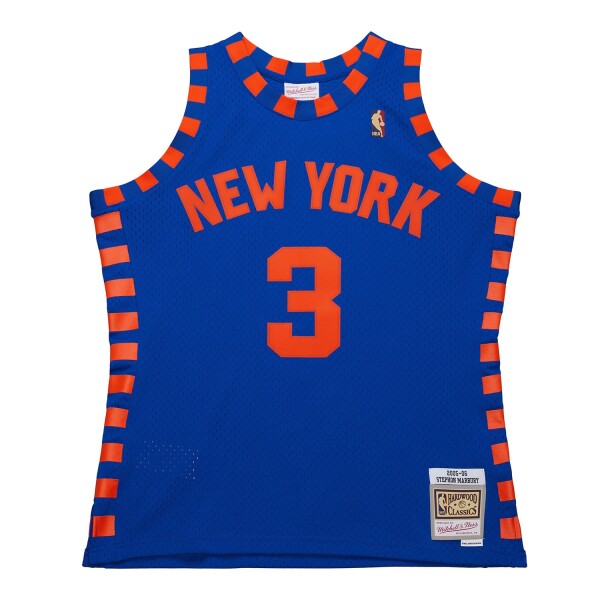 Mitchell & Ness Pánský dres New York Knicks NBA Stephon Marbury #3 2005-06 Swingman Velikost: M