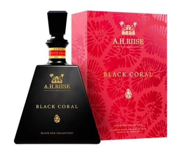 A.H. Riise Black Coral 45,8% 0,7 l (karton)
