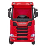 Mamido Elektrický kamion Scania R-SERIE 4x4 červený