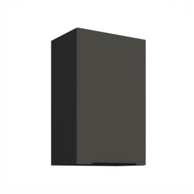 Horní skříňka Aria 45 G-72 1F Barva korpusu: Černá, Barva dvířek: GR - Graphite AFM
