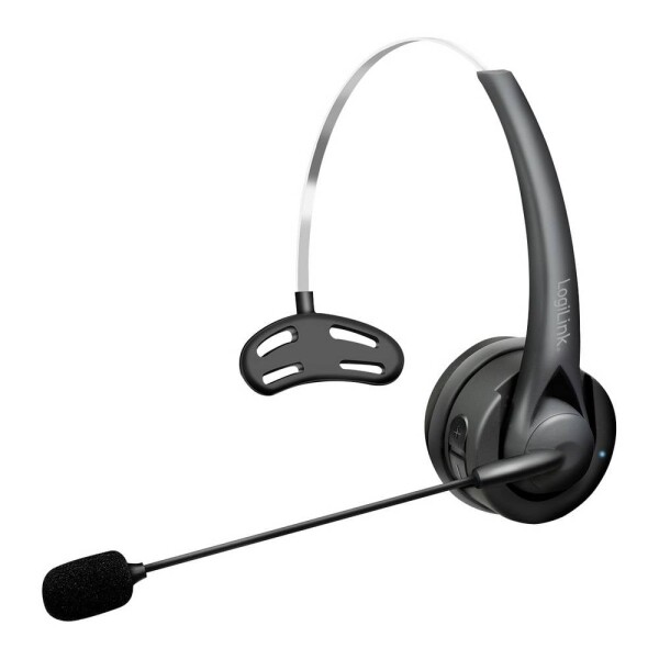 LogiLink BT0075 sluchátka otevřená (On Ear) Bluetooth® černá