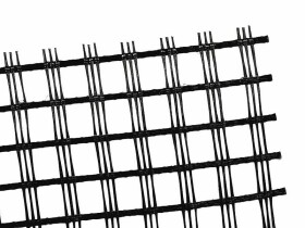 Měkká tkaná geomříž – Geogrid PES 60/30 - pevnost 60/30 kN/m - 5×50 m [250 m²]