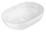 GROHE - Essence Umyvadlo na desku, 60x40 cm, bez přepadu, bez otvoru pro baterii, alpská bílá 103563SH00