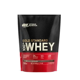 100% Whey Gold Standard - Optimum Nutrition (dvojitá bohatá čokoláda, 450 g) (4248-3-450g-cokolada)
