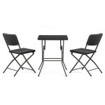 Zahradní set 1+2, plast, šedá, AZS-L2161 GREY