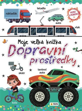 Moje velká knížka Dopravní prostředky - Poznej a Pojmenuj