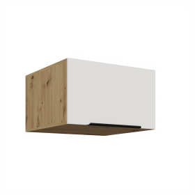 Horní skříňka Aria 60 NAGU-36 1F Barva korpusu: Dub artisan, Barva dvířek: WH - Crystal white AFM