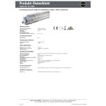 V-TAC VT-6076S 18W LED WP G-SERIES TUBE osvětlení do vlhkých prostor Energetická třída (EEK2021): E (A - G) LED 18 W neu