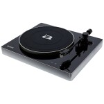 Technaxx TX-137 Bluetooth gramofon hnědá / konvertor / přehrávač CD a kazet / DAB rádio / USB / RCA / Aux-In (TX0529)