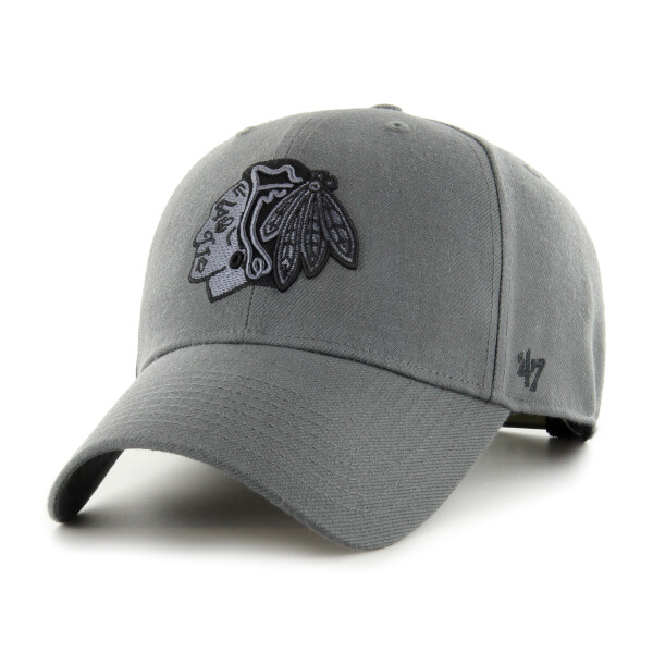 47 Brand Pánská kšiltovka Chicago Blackhawks ’47 MVP SNAPBACK Grey