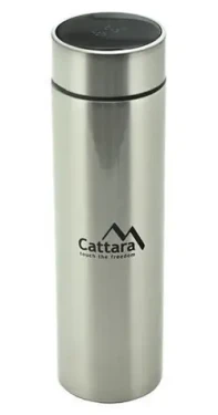 Cattara Termoska LED 475 ml / Termoska / Nerezová ocel / Digitální teploměr (13642)