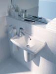 DURAVIT - Starck 3 Umývátko 50x26 cm, bez otvoru pro baterii, bílá 0751500000