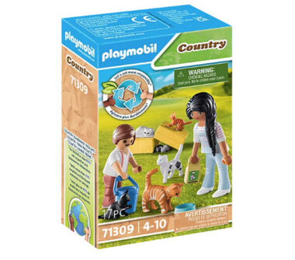 PLAYMOBIL 71309 Kočičí rodina