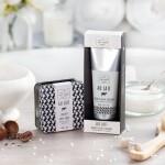 SCOTTISH FINE SOAPS Mýdlo v plechu AU LAIT 100 g, černá barva, bílá barva, kov