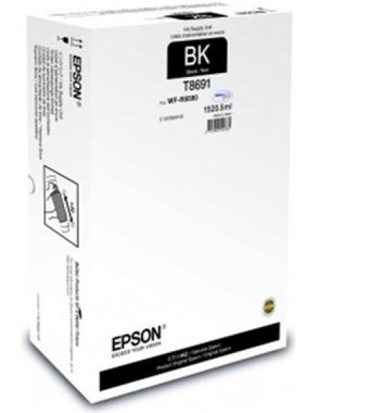 EPSON T8691 cartidge / pro WorkForce Pro WF-8590 Series / 1520.5 ml / černá (EC13T869140)