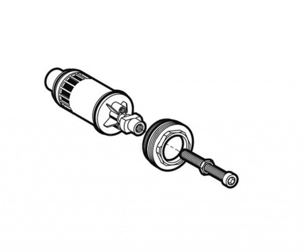 SCHELL - Příslušenství Náhradní kartuše pro podomítkové splachovače pisoárů 296280099