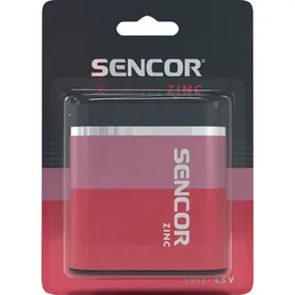 Sencor 3R12 / Baterie / 4,5 V / zinko-uhlíková / 1 ks (SBA 3R12 4.5V 1BP Zn)