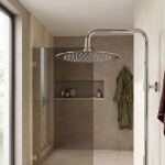 REA - Kulatá dešťová sprcha JS-P014 30cm Chrome REA-P8608