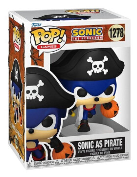 Funko POP Games: Sonic - Sonic as Pirate #1278