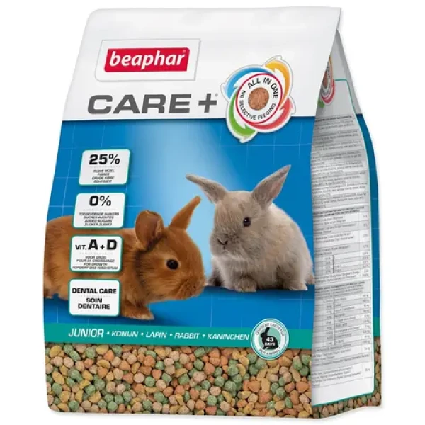 Beaphar Krmivo CARE+ králík junior 1.5kg (245-18407)