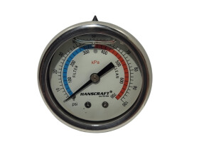 Manometr filtrace (glycerin)- 100 PSI - TOP