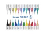 Pilot, 4076, Pintor, akrylový popisovač, hrot M 1,5 - 2,2 mm, různé barvy, 1 ks Barva Pintor: Světle modrá 010