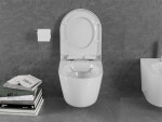 MEXEN/S - Lena Závěsná WC mísa včetně sedátka, duroplast, bílá 30220200