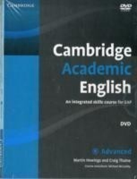 Cambridge Academic English C1 Advanced Class Audio CD and DVD Pack - Martin Hewings