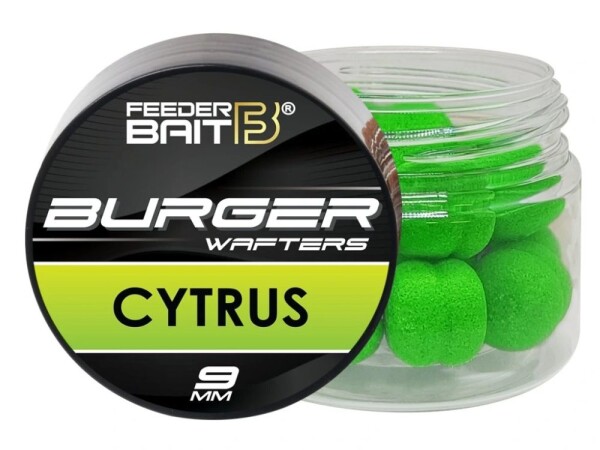 FeederBait Burger Wafters 9mm 25ml - Cytrus,FeederBait Burger Wafters 9mm 25ml - Cytrus