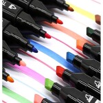 Iso Trade Fixi ISO 14185 Sada oboustranných fixů popisovače 80 ks