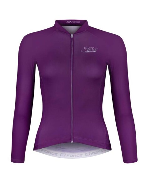 Dres FORCE PURE UNI, dlouhý rukáv, fialový (Barva fialová, velikost XL)