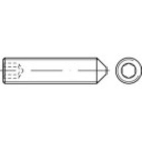 TOOLCRAFT 118041 stavěcí šroub M6 20 mm ocel 200 ks