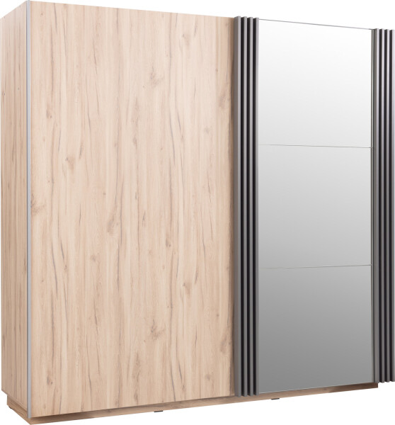 Šatní skříň AllMo AL15 Barva korpusu + barva dveří: Dub Estena + Antracit