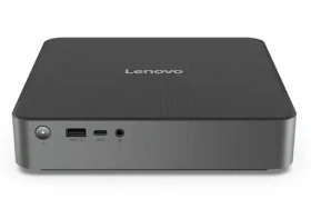 Lenovo IdeaCentre Mini 01IRH10R šedá / Intel Core 7 240H / 32GB / 1TB SSD / Intel Graphics / W11P (91B2000QMK)