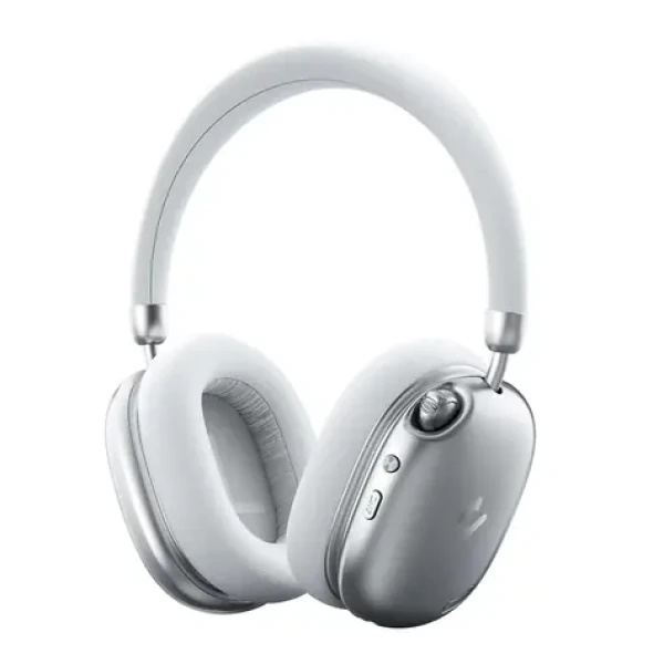Havit Space S1 stříbrná / Bezdrátová sluchátka / ANC 45 dB / až 100 h přehrávání / Bluetooth 6.0 / USB-C (H670BT silver)